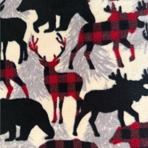 Handmade Micro-Fleece Winter Animal Swaddle Blanket